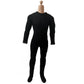 1/6 Scale Male Figure Clothes Long Sleeved Bodysuit Undercoat Jumpsuit Cloth for 12'' Action Figure Doll Clothes (Black)