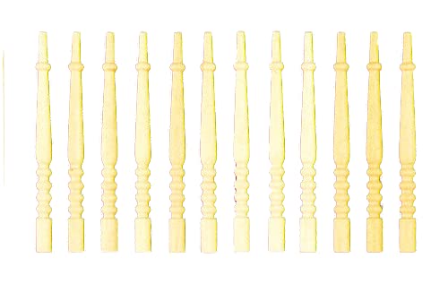 Dolls House Miniature DIY Builders Timber Merchants Staircase Spindles Balusters