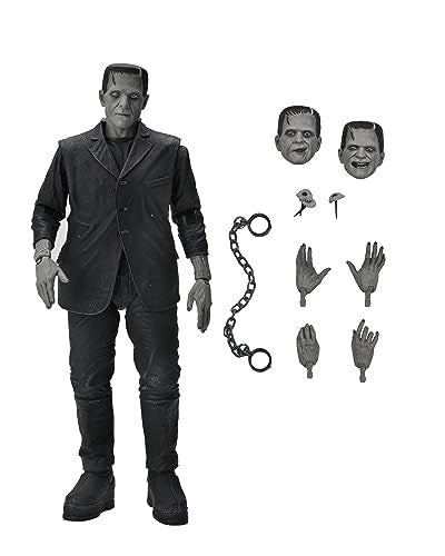 NECA Universal Monsters - Ultimate Frankenstein's Monster (B&W) - 7” Scale Action Figure