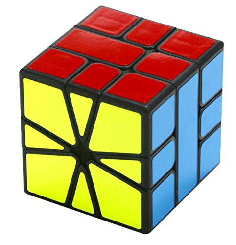 CuberSpeed Qiyi Square one Black Speed Cube QY Toys Square SQ1 Speed Cube Puzzle