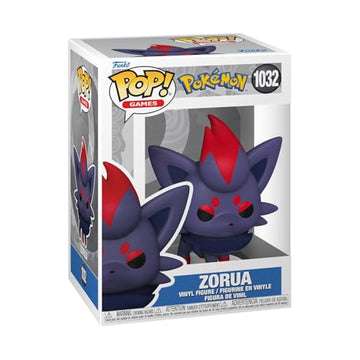 Funko Pop Games: Pokemon - Zorua - Collectable Vinyl Figure - Gift Idea - Official Merchandise - Toys for Kids & Adults - Video Games Fans - Model