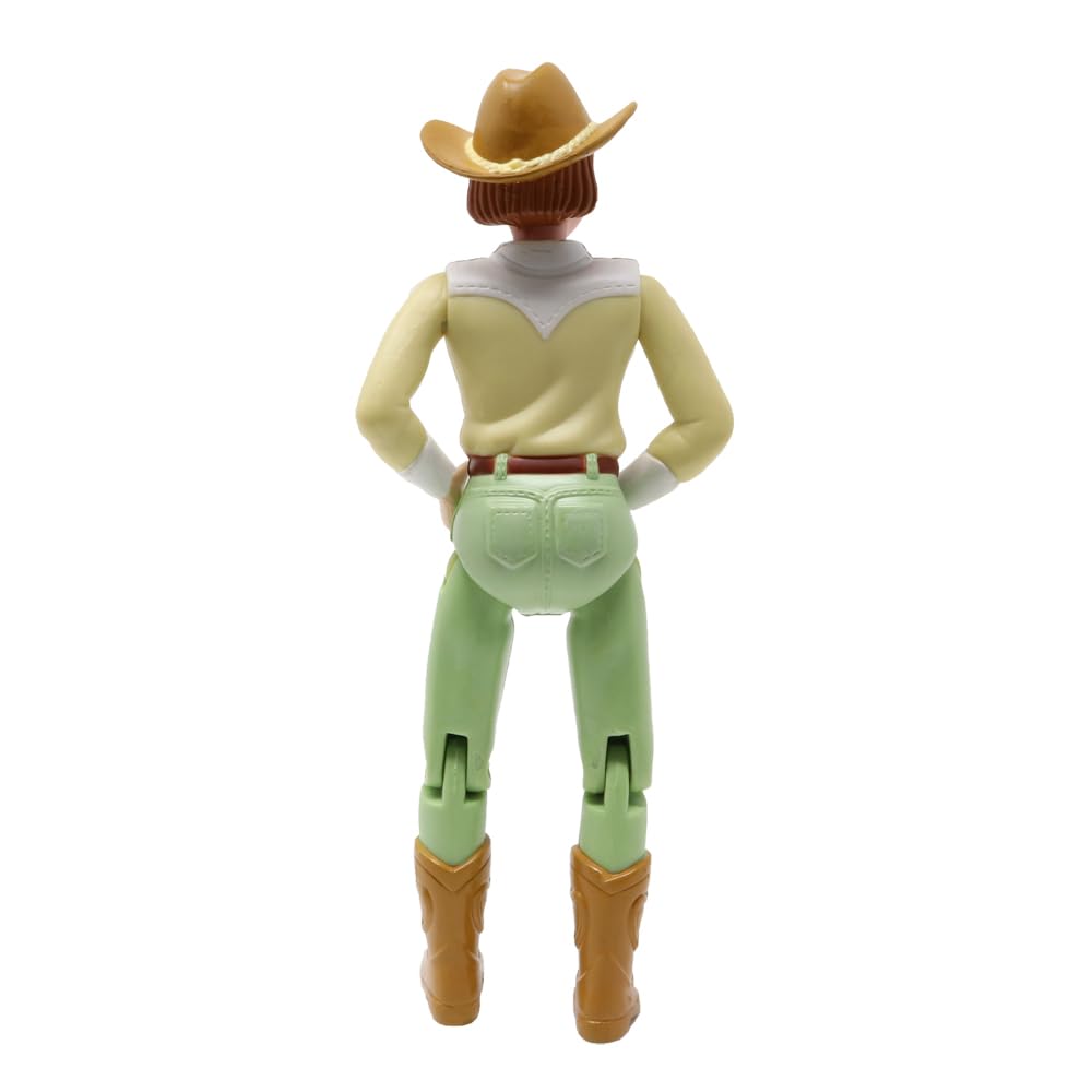 Fisher-Price Replacement Part Loving Family Farm and Dollhouse Lily Gray Horse Playset 75273 - Replacement Woman Mom Western Style Horseback Cowgirl