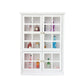 SXFSE Dollhouse Decoration Accessories,1:12 Dollhouse Furniture Miniature Bookshelf Cabinet Living Room Pretend Toy