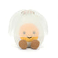 Jellycat Amuseables Boiled Egg Bride Stuffed Toy, 5.5 inches - Food Plush - Fun Wedding & Engagement Gift