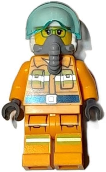 LEGO City: Firerfighter Minifigure in Helicopter (Ages 6+) Mini Set