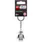 LEGO Star Wars Scout Trooper Minifigure Keyring 854246, White, Small