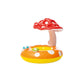 INTEX Mushroom Kiddie Pool Float, Children's Inflatable Mushroom Shaped Seat and Sun Shade