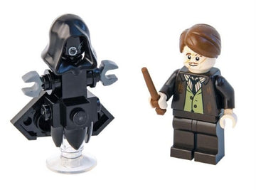LEGO Harry Potter: Professor Remus Lupin Minifigure with Wand and Dementor