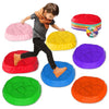 SmartYeen Stepping Stones for kids,8/12 PCS Durable Non-Slip Balance Stones Indoor Outdoor toys for toddlers develope Kids Balance and Coordination