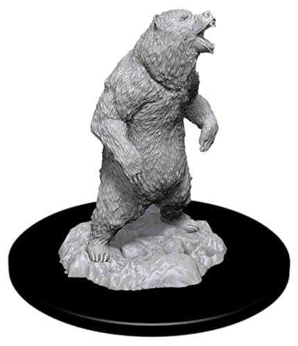 WizKids Deep Cuts Unpainted Miniatures: Grizzly (1)