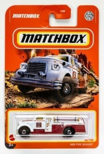 Matchbox Fire Dasher 46/100 (White)