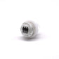Arcity 4 Pcs/Lot 24mm Arcade LED Push Buttons Illuminated 1P 2P 3P 4P Players Lit with Microswitch for Arcade Machine Games Console Parts 5V White New