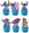 24PCS Cake Toppers Cupcake Toppers Cake Decorations Birthday Party Supplies Decorations (4)