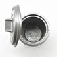 EatingBiting Adult Scene DIY 1:12 Dollhouse Miniature Furniture Home Garden Trash Can Garbage Bin Silver 30mm Width: 26mm Height: 35