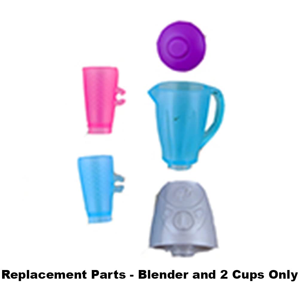 Replacement Parts for Barbie Malibu House Playset - FXG57 ~ Replacement Blender and 2 Cups