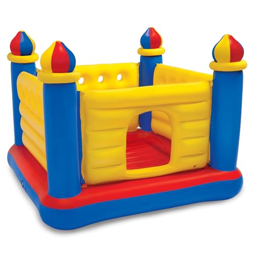 INTEX Jump-O-Lene Inflatable Bouncy Castle for Kids Ages 3-6