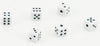 International Miniatures by Classics Dollhouse Miniature White Dice, 6 Pack