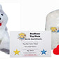 Stuffems Toy Shop Make Your Own Stuffed Animal Mini 8 Inch Snowshoe the Husky Dog Kit - No Sewing Required!