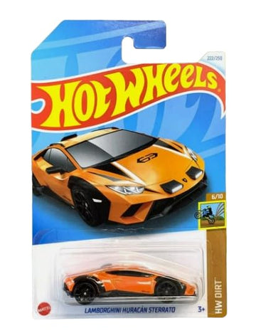Hot Wheels Lamborghini Huracan Sterrato (Orange), 1:64 Scale, HW Dirt 6/10