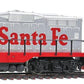 Walthers Trainline EMD HO Scale GP9M Ready-to-Run Sante Fe (Superfleet) #2092