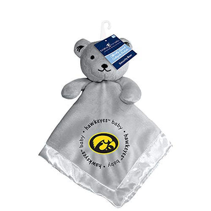 Baby Fanatic Gray Security Bear - NCAA Iowa Hawkeyes - Officially Licensed Snuggle Buddy