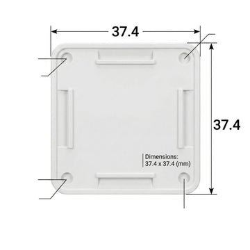 CHITA Dominos Game Table, 37.4" Square