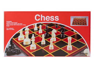 Chess - with Folding Board and Full Size Chess Pieces by Pressman