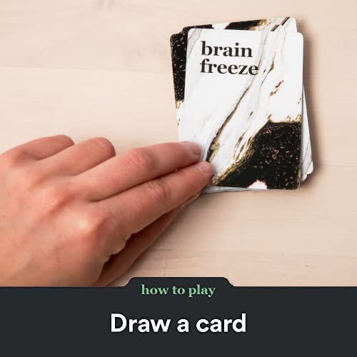 Brain Freeze After Dark Party Game - The Hilarious Speak-Before-You-Think Adult Card Game for White Elephant Parties, Stocking Stuffers and Board