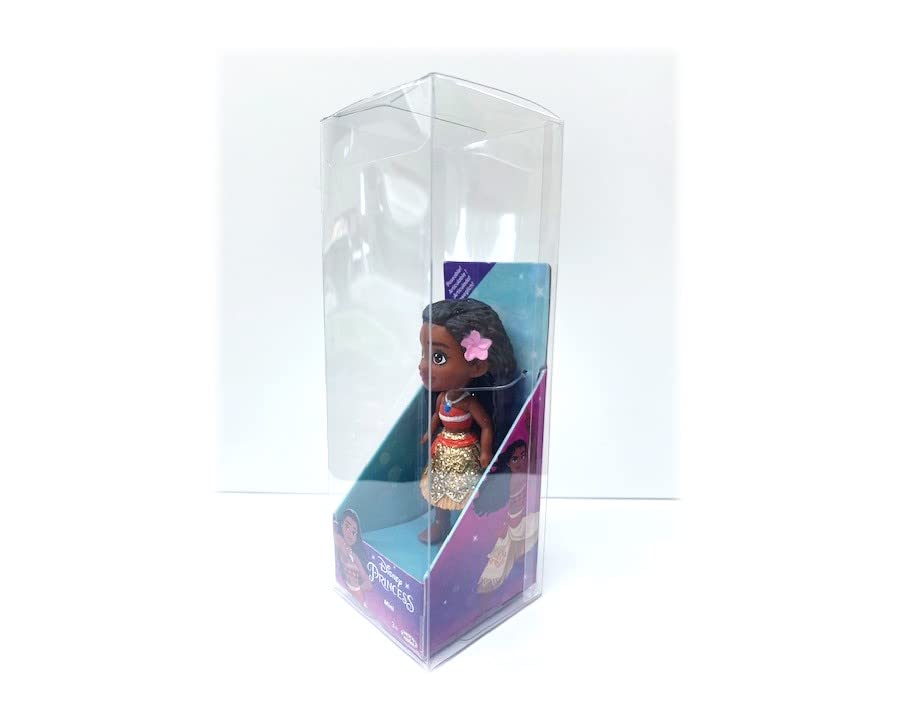 Amarina Packed in Clear Box for Gift Disney Princess Mini Poseable 3.5'' Doll Choose from All 11 Style Princess Characters (Moana)