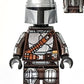 LEGO Star Wars: Mando Minifig with Silver Beskar Armor - Din Djarin The Mandalorian