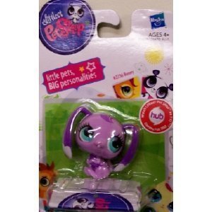 Littlest Pet Shop Single Figure Purple Bunny