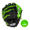 NERF Proshot Kids Teeball Glove + Ball Set - Youth Baseball Glove + Foam Ball - Boys + Girls Teeball Mitt Set - Adjustable Fit for Kids - Right Hand