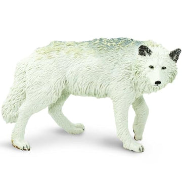 Safari Ltd. White Wolf Figurine - Realistic, Hand-Painted 3.6" Model Figure - Educational Toy for Boys, Girls & Kids Ages 3+