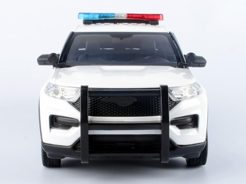 MOTORMAX 1/24 Scale 2022 Explorer Police Interceptor Utility Light & Sound 79541 White