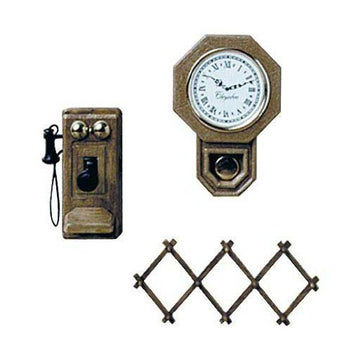 Dollhouse Miniature Wall Accessories Kit