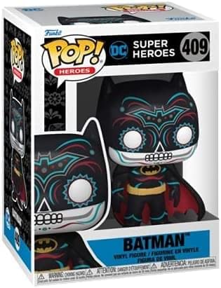 Funko POP Heroes: Dia De Los DC - Batman, Multicolor