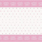 Pink Hearts "Baby Shower" Rectangular Plastic Table Cover 54" x 84" (1 Pc) - Charming & Elegant Party Decor for Your Celebration