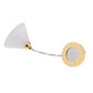 Amagogo 2X 1/12 Dollhouse Miniature Fruniture Mini Ceiling Lamp Tiny Battery Operated Bedroom Living Room Decoration Accessories