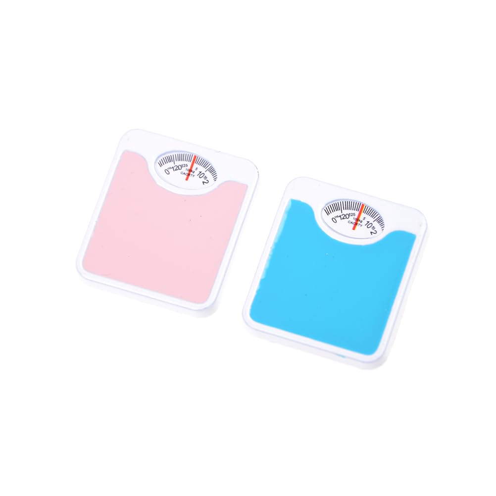 1Pc Dollhouse Weight Scale 1/12 Miniature Weight Scale Dollhouse Decoration Accessories Décor Dollhouse Accessories