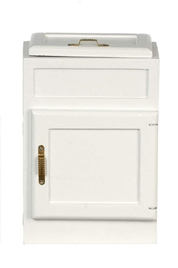 Dollhouse Miniature 1:12 Scale White 2-Door ICE Box #T6456