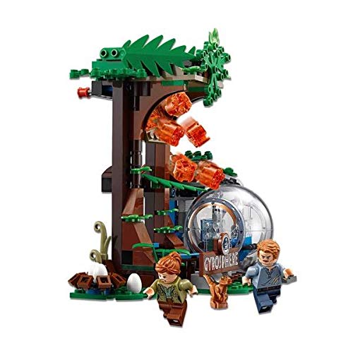 LEGO Jurassic World Carnotaurus Gyrosphere Escape 75929 Building Kit (577 Pieces)