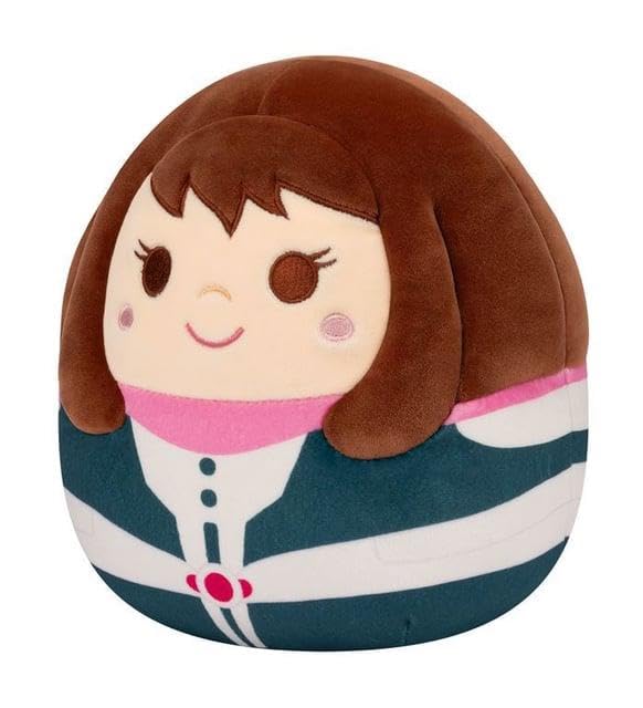 Squishmallows Original 20cm Ochaco Uraraka - My Hero Academia - Official Jazwares Plush - Collectible Soft and Squishy Anime Plush Toy