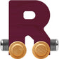 NameTrain Bright Finish Letter Cars - R (Colors May vary)