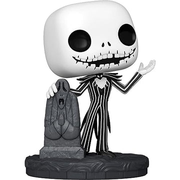 Funko POP! Disney: The Nightmare Before Christmas 30th - Jack Skellington with Gravestone - Collectable Vinyl Figure - Gift Idea - Official