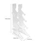 TDHRDHVC Fingerboard Display Rack for Mini Longboard Fingerboard,Robust and Easy to Install (5 Dedicated Display Slots)