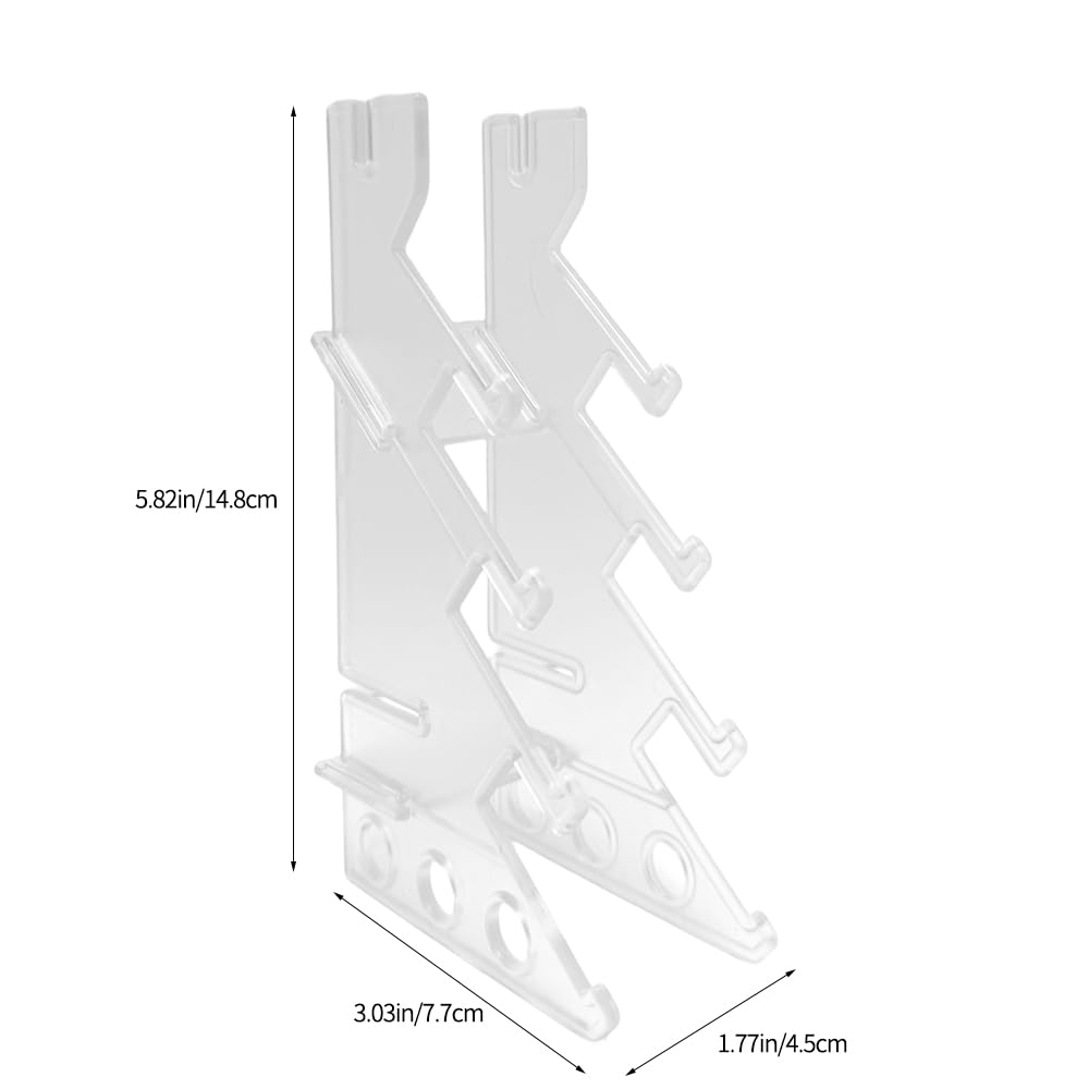 TDHRDHVC Fingerboard Display Rack for Mini Longboard Fingerboard,Robust and Easy to Install (5 Dedicated Display Slots)