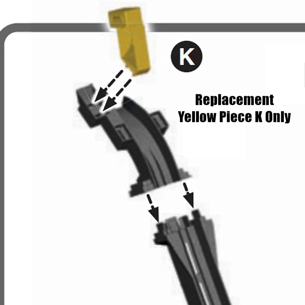 Replacement Part for Fisher-Price Thomas & Friends Trackmaster Thomas' Sky-High Bridge Jump - DFM54 ~ Replacement Yellow Piece K