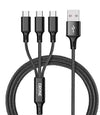 3-Port Charging Cable for DJI FPV Drone - Drone Valley Gear