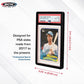 BCW Graded Card Slab Bumpers - Black | TPE Edge Protectors for PSA Slabs (2017-Current) | Secure Fit & Easy Grip | Pack of 6 Bumpers for PSA-Graded