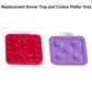 Replacement Parts for Fisher-Price Little People Playset HCF61 - Inspired by Barbie Dreamhouse - Replacement Dinner Tray and Cookie Platter